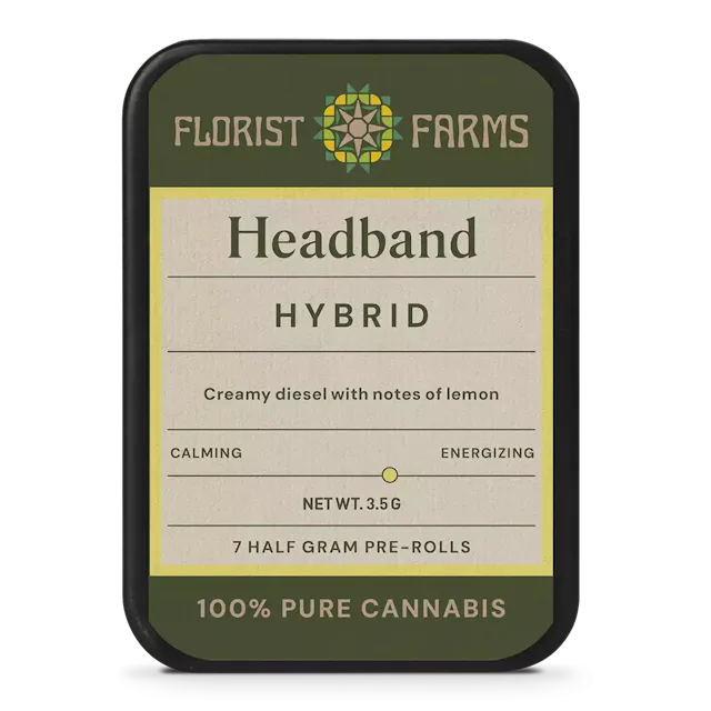 Florist Farms | Preroll | 7pk | 3.5g | Headband