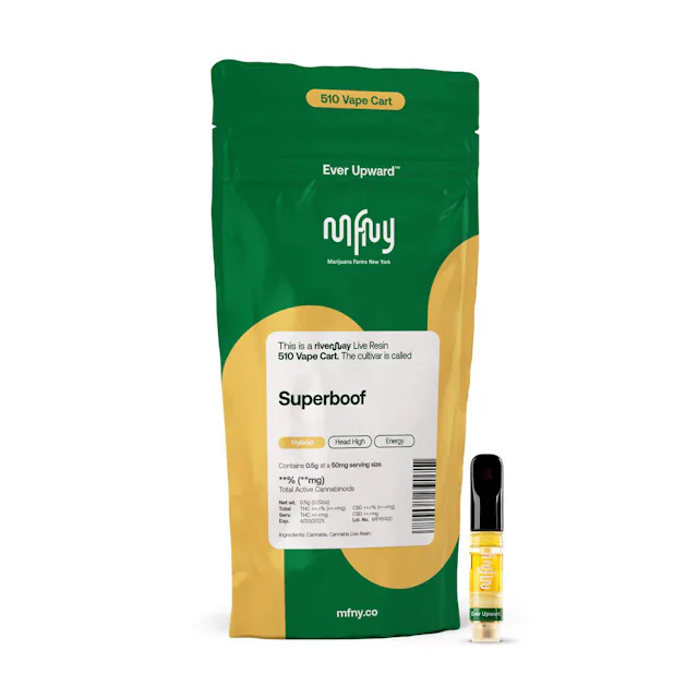 MFNY | Vape | .5g Cart | Live Resin Superboof