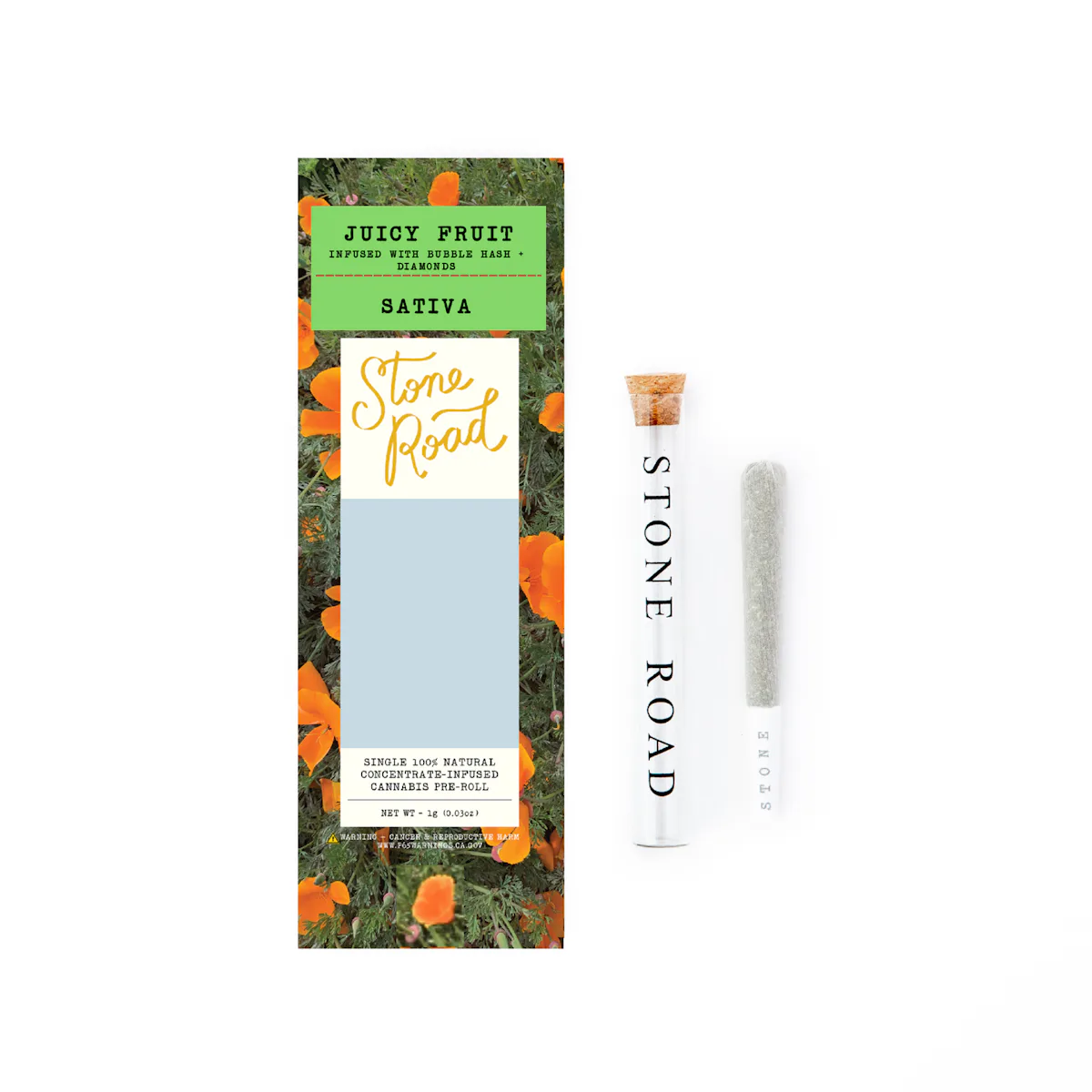Stone Road | Preroll | 1g | Infused Juicy Fruit