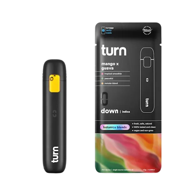 Turn | Vape | 1g AIO | Mango x Guava