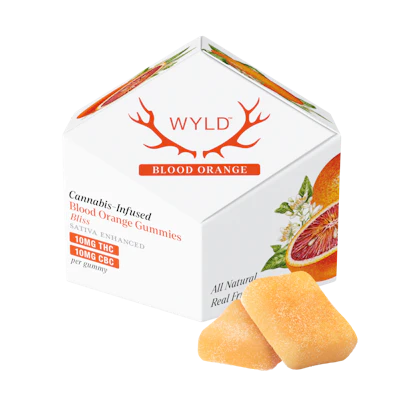 Blood Orange - 1:1 CBC:THC Gummies