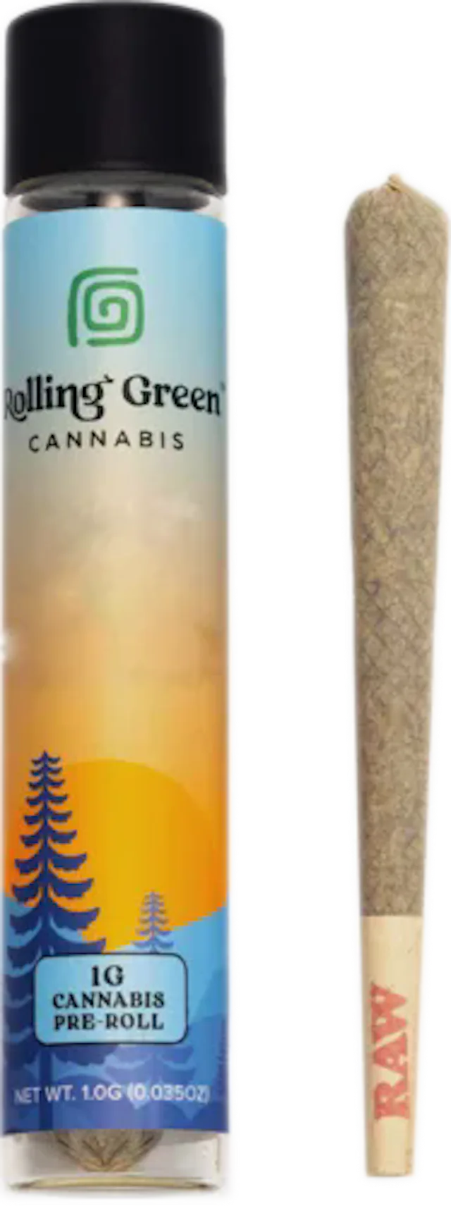 Rolling Green | Preroll | 1g | Trainwreck