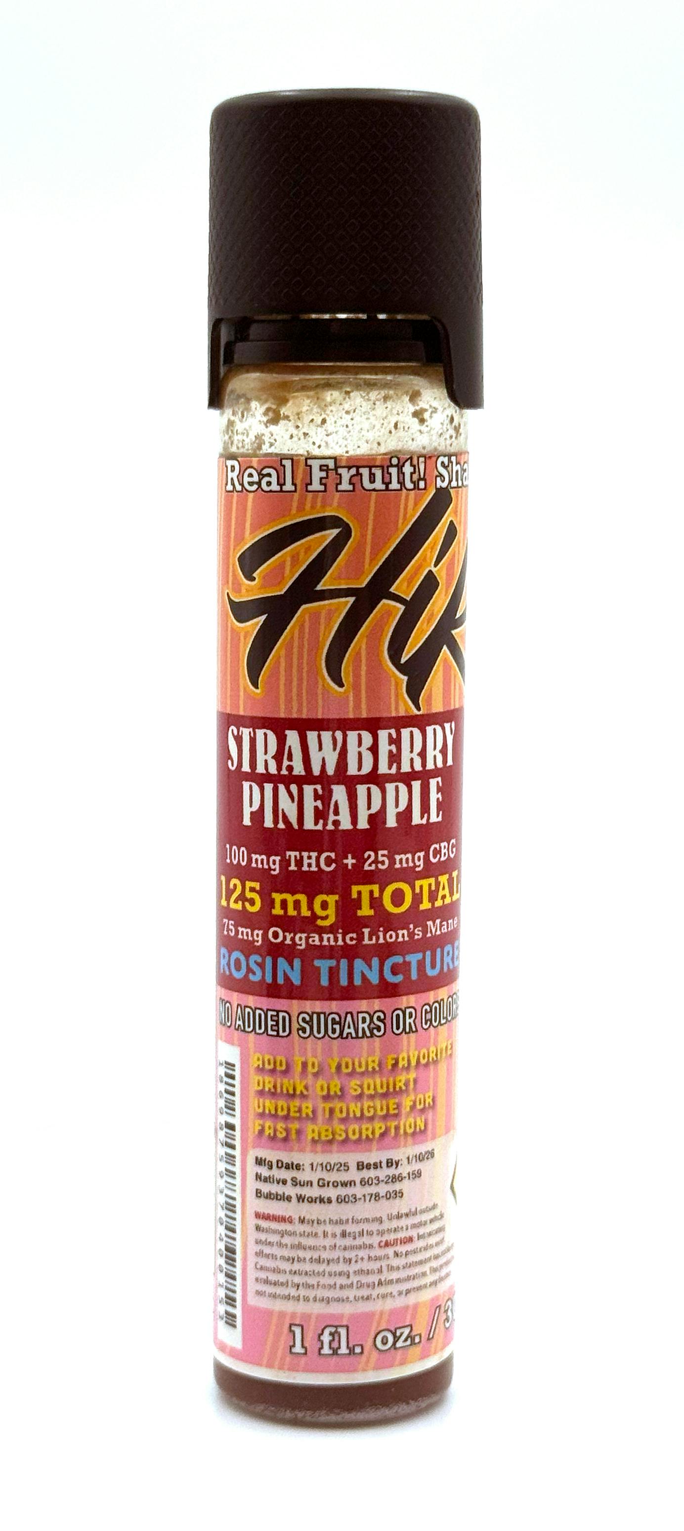 NSG - Strawberry Pineapple (Distillate) / HiKu Tincture 1oz