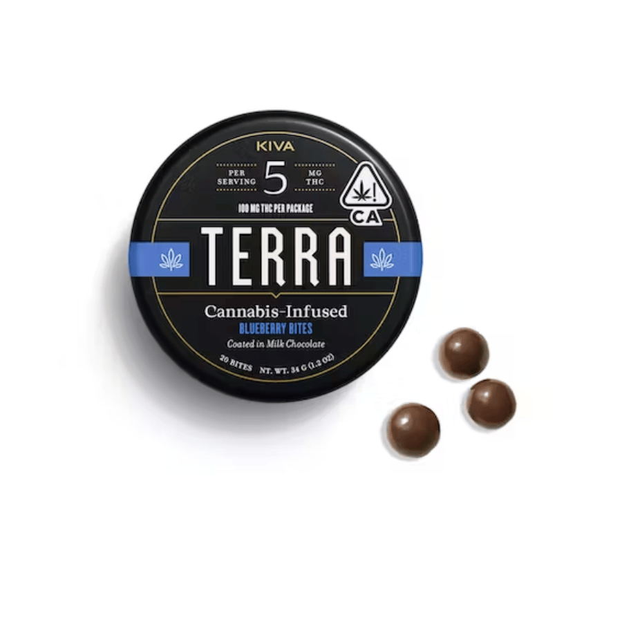 Kiva: Milk Blueberries Bites