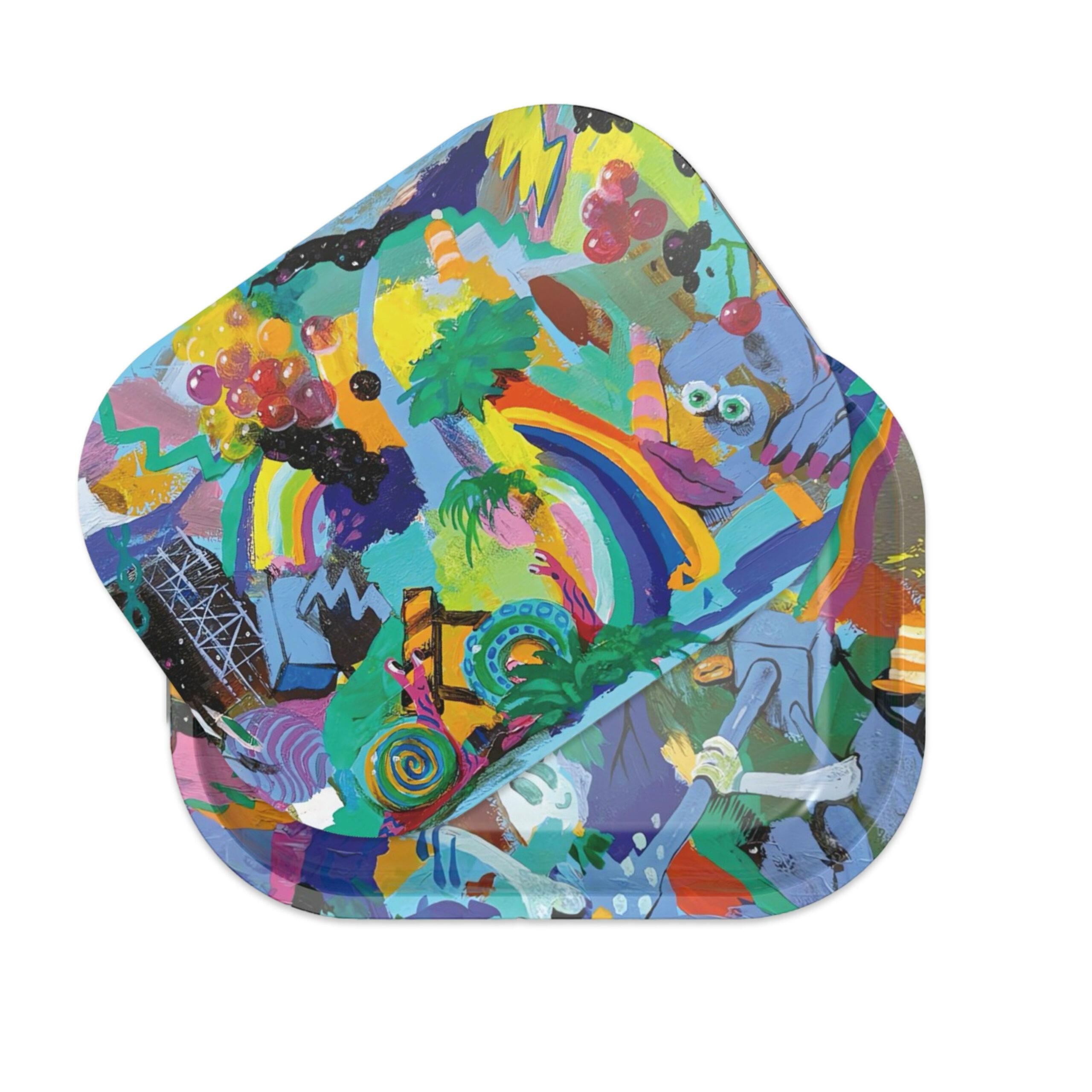 Rolling Accessories · 5 x 7" Rolling Tray w/ Magnetic Cover · Alltopia by ZZZ's