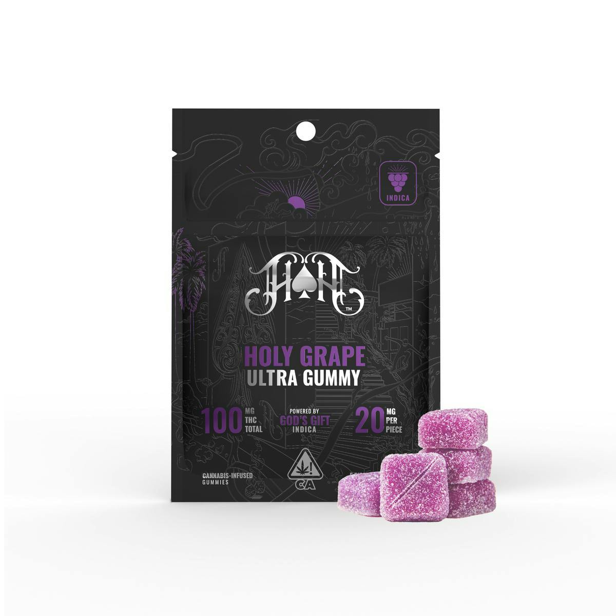 Gummies · 20mg 5pk · Holy Grape by Heavy Hitters