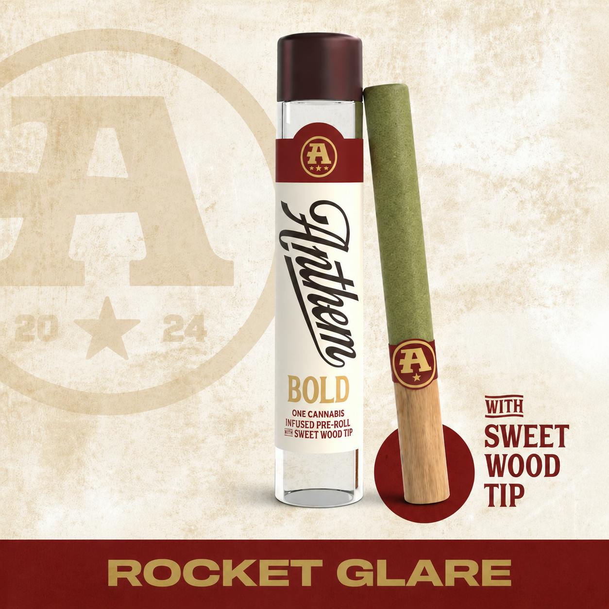 Single (Infused) · 1g · Rocket Glare (Glass Tip) by Anthem