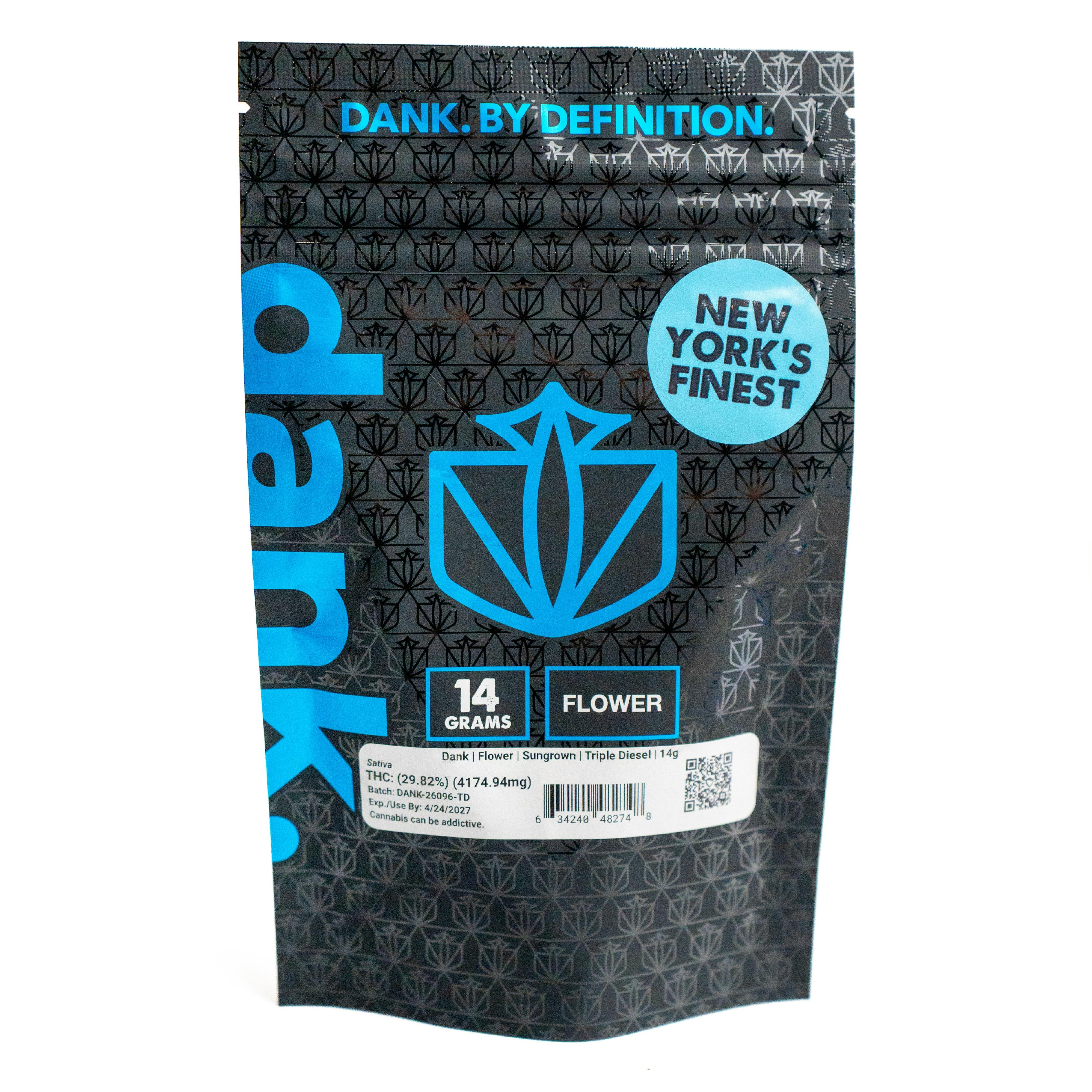 Whole Buds (Sungrown) · 14g · Tropical Runtz by Dank