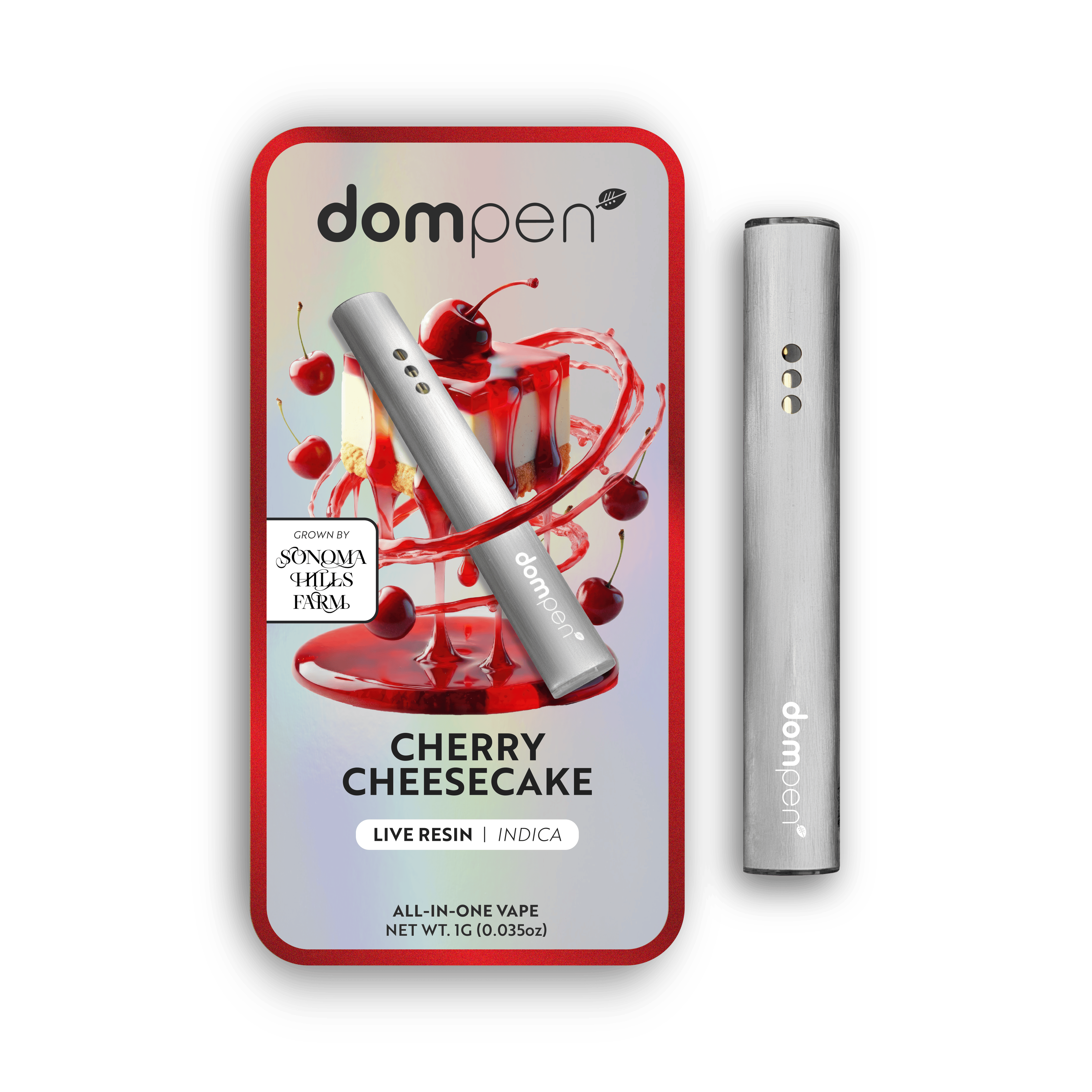 dompen: Cherry Cheesecake