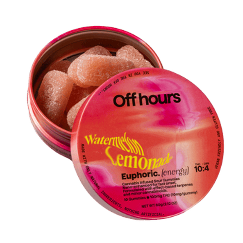 Gummies · 10mg 10pk · Watermelon Lemonade (Euphoric) by Off hours
