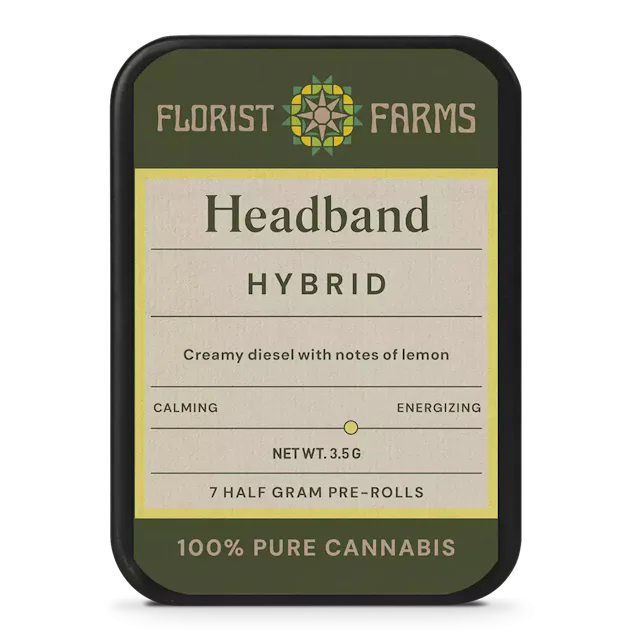 Florist Farms | Preroll | 7pk | 3.5g | Headband