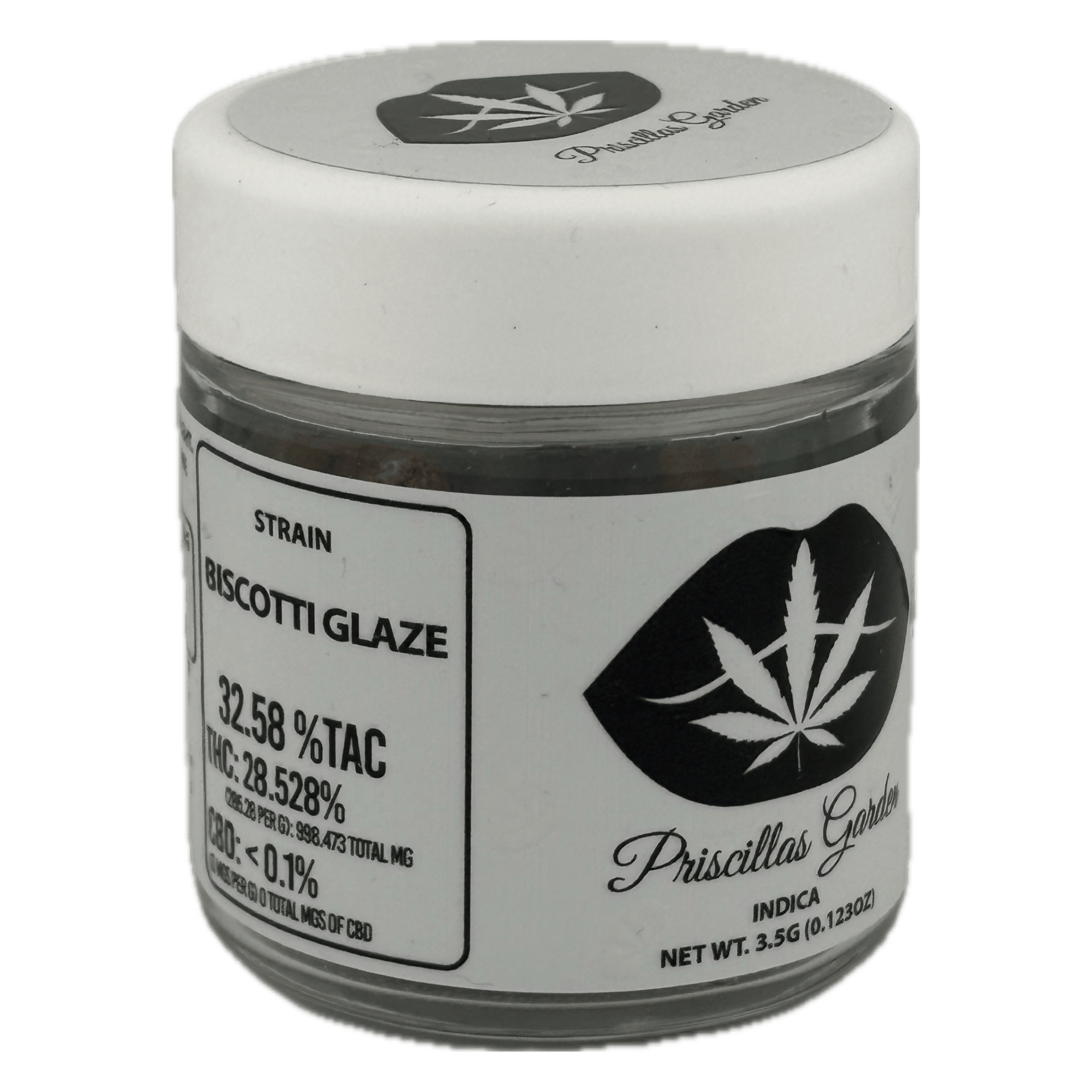 Whole Buds · 3.5g · Biscotti Glaze by Priscilla's Garden