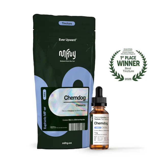 MFNY | Tincture | Live Rosin Chemdog