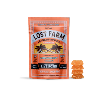 Tropical Lemonade x Ztrawberry Guava - Live Rosin Gummies