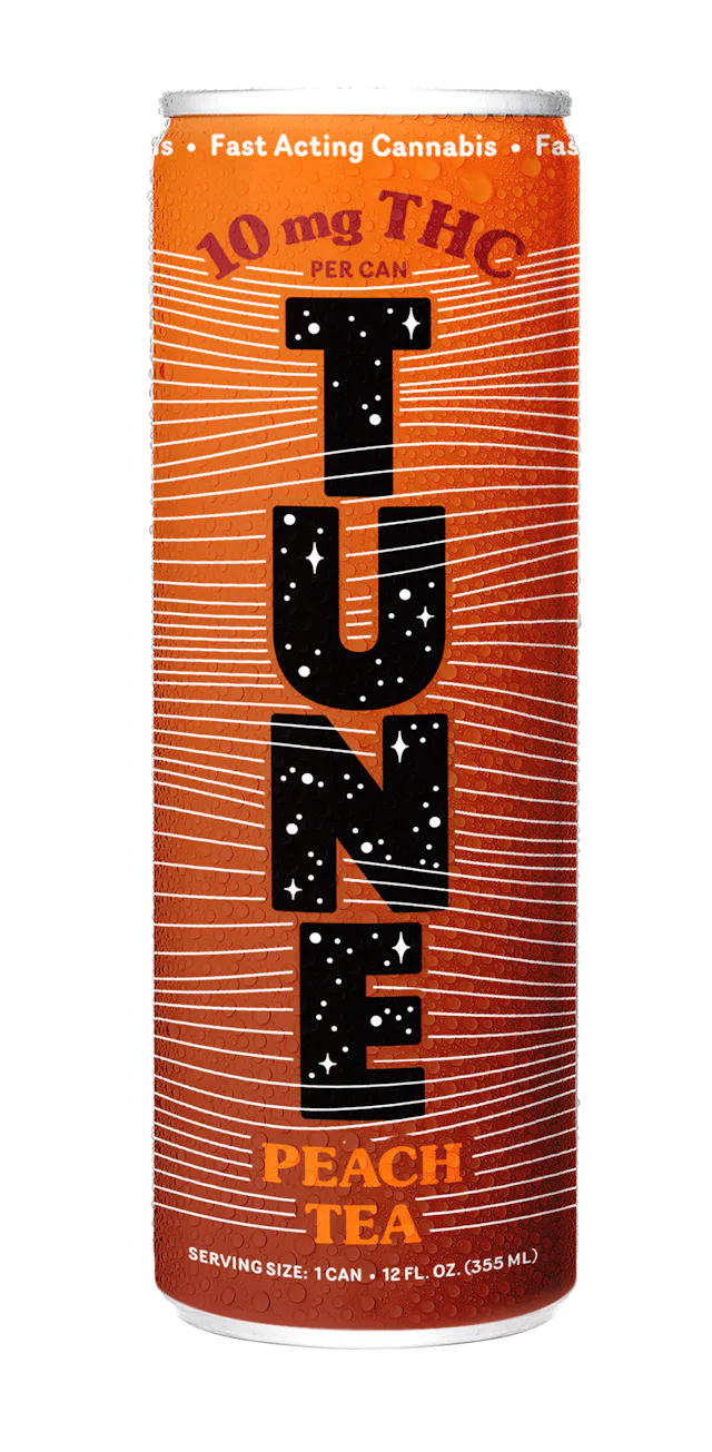 Tune | Beverage | 12oz | Peach Tea