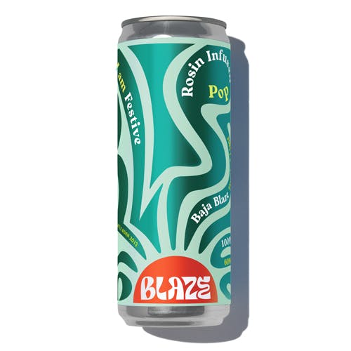EH - Baja Tropical Lime 12 Oz / (Blaze) Rosin Soda 100mg