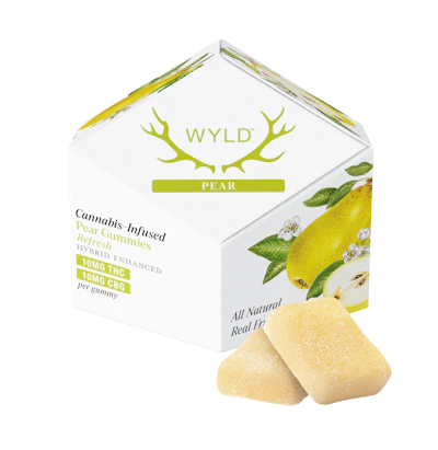 Pear 1:1 THC:CBG Gummies
