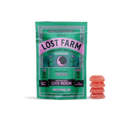 Watermelon x Fatso Live Rosin Gummies