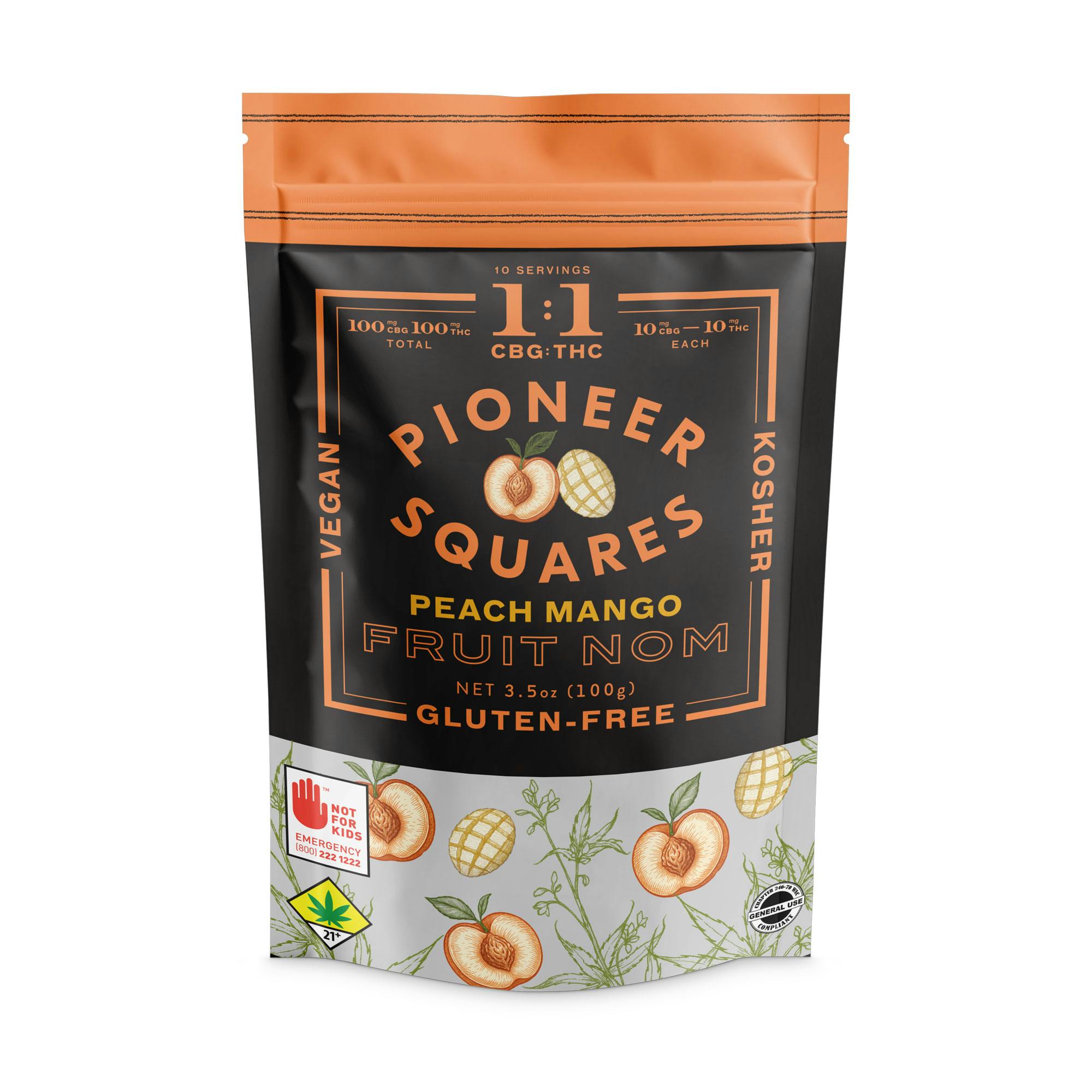 CE - Peach Mango CBG 1:1 / Fruit Nom 10pack