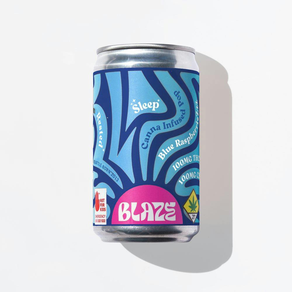 EH - Blue Raspberry (CBN) /  Blaze Soda 100mg