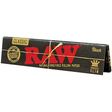 Black Natural Unrefined King Slim