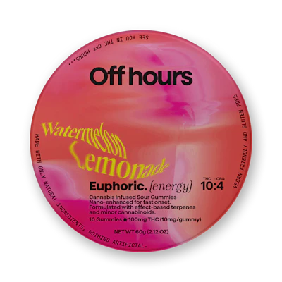 Watermelon Lemonade - Energy "Euphoric" 10:4 THC:CBG