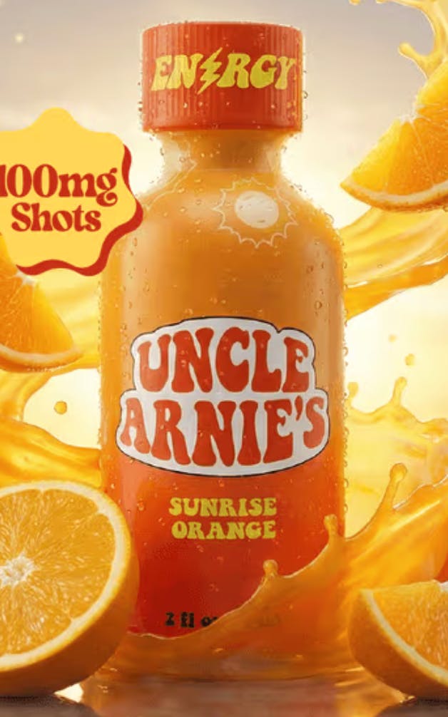 Uncle Arnie's: Sunrise Orange With Caffine