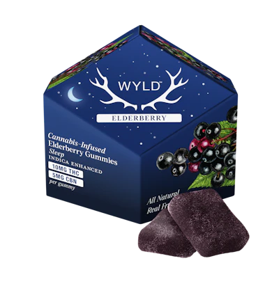 Elderberry - 2:1 CBN:THC Gummies