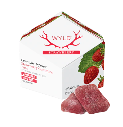 Strawberry | 20:1 CBD:THC Gummies