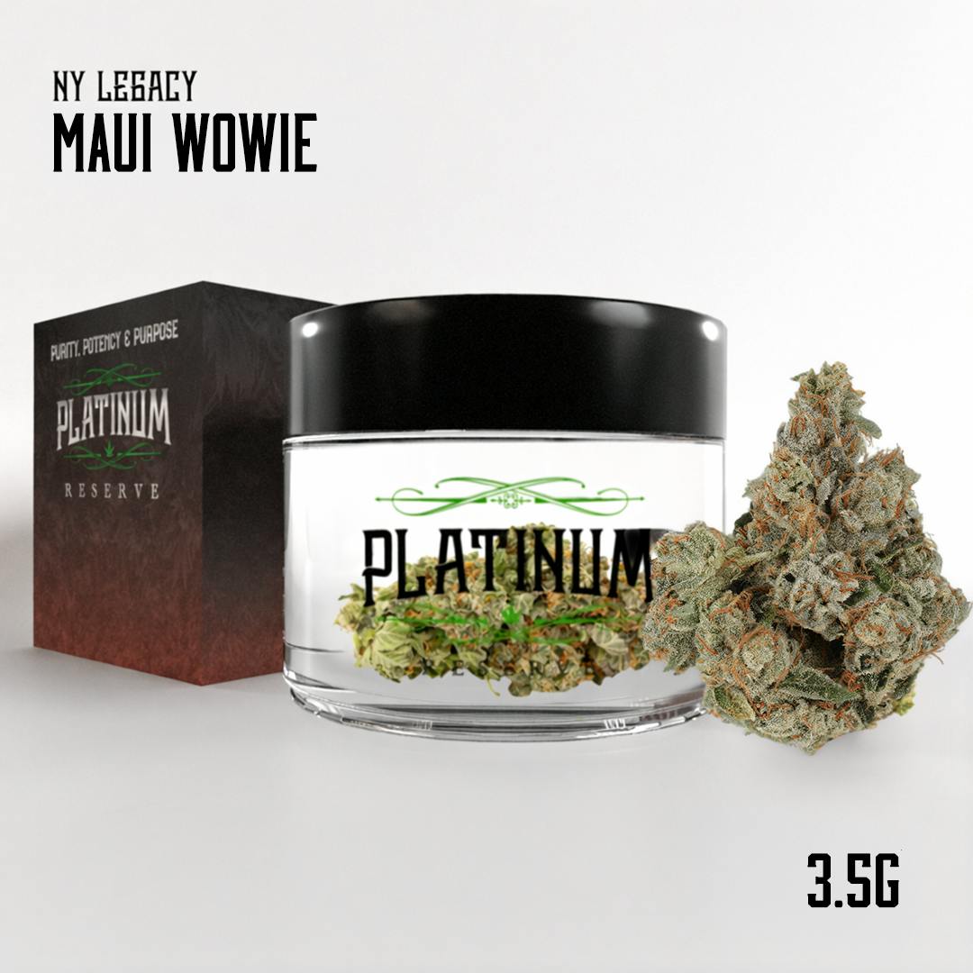 Whole Buds (Indoor) · 3.5g · Maui Wowie by Platinum Reserve