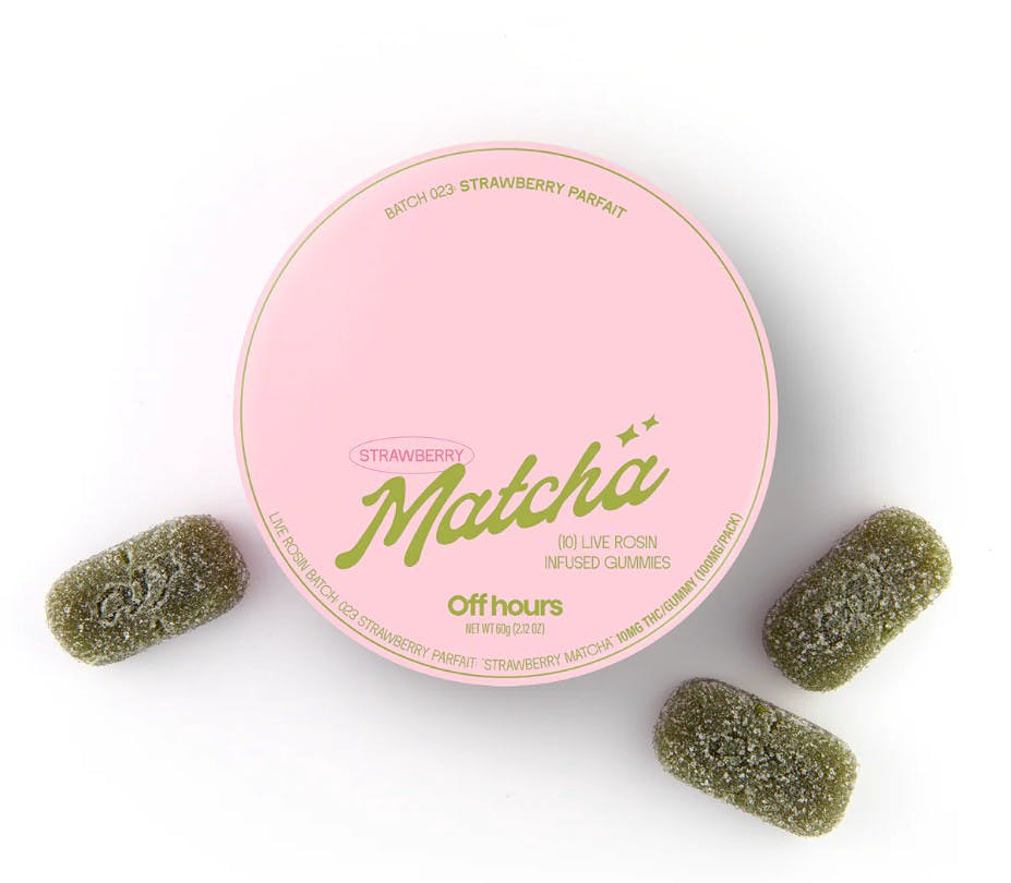 Strawberry Parfait - Strawberry Matcha