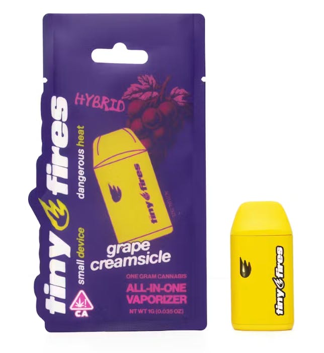 Tiny Fires: Grape Creamsicle