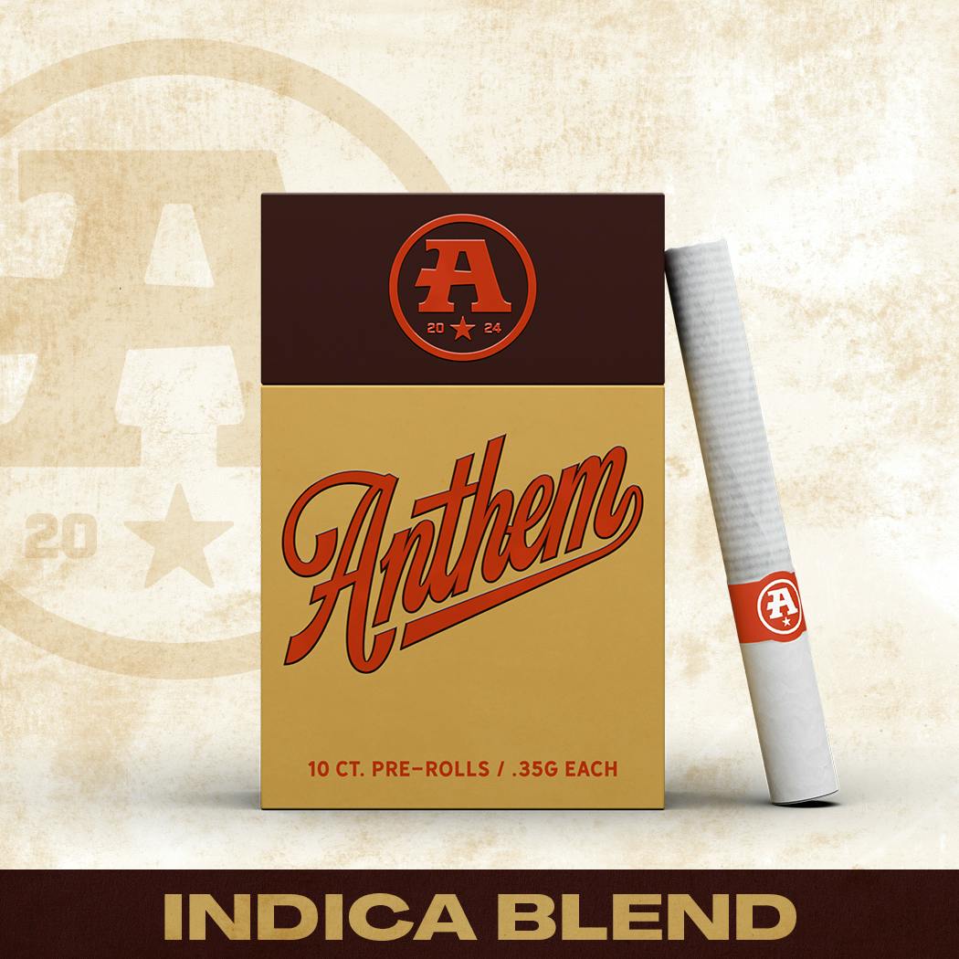 Pack · .35g 10pk · Indica by Anthem