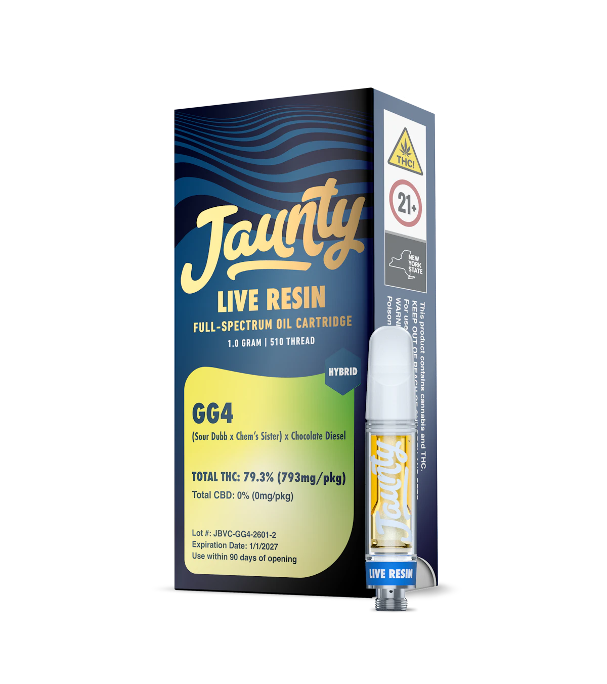 GG4 Live Resin Cart |