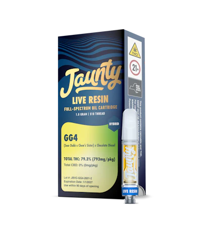 GG4 Live Resin Cart |