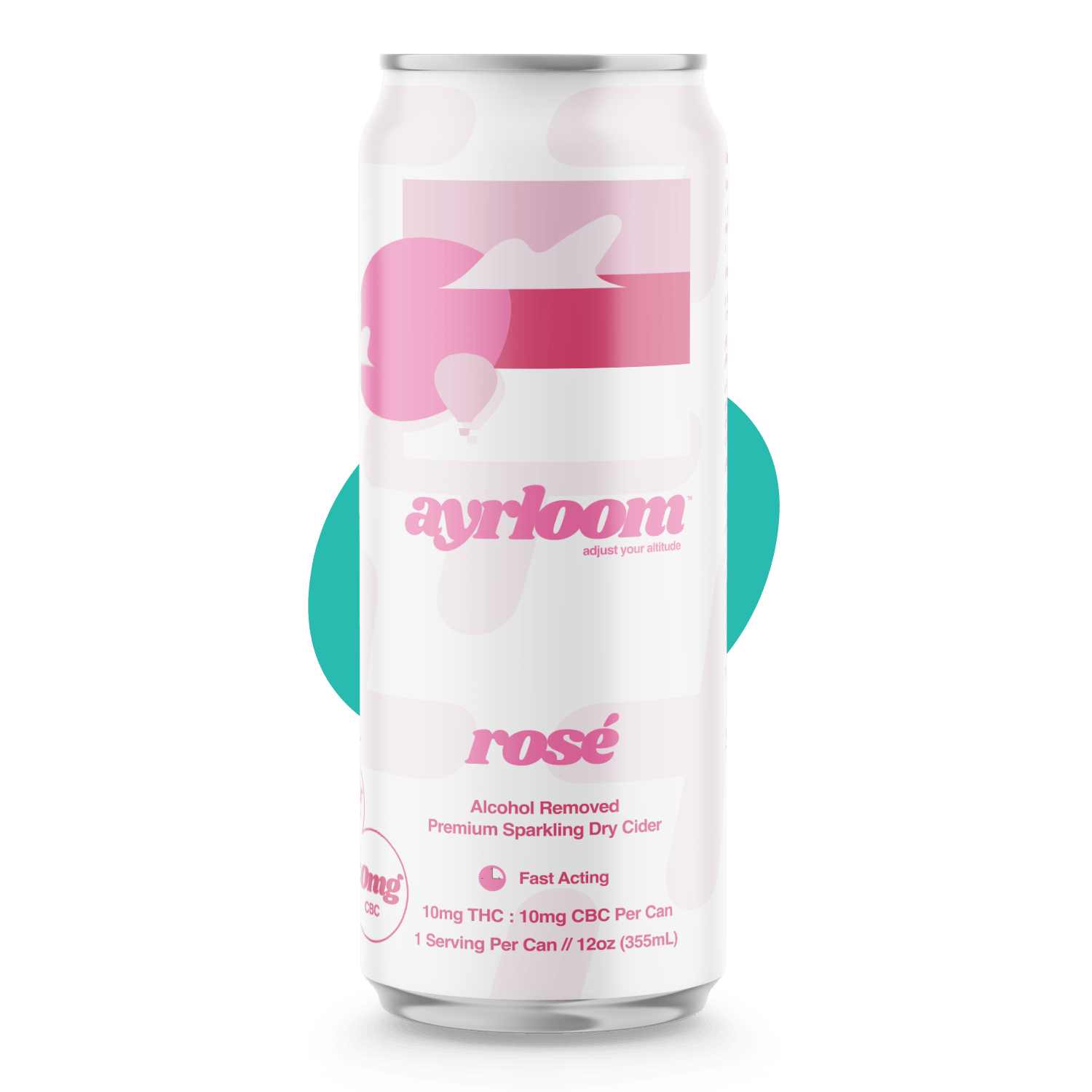 Soda · 10mg · Rose 1:1 THC:CBD by ayrloom