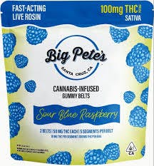 Big Pete's: Sour Blue Raspberry