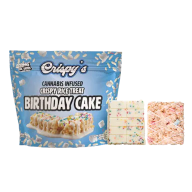 Crispys | Marshmallow Treat | 100mg | Birthday Cake