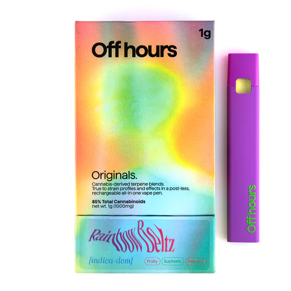 Off Hours | Vape | 1g AIO | Rainbow Beltz