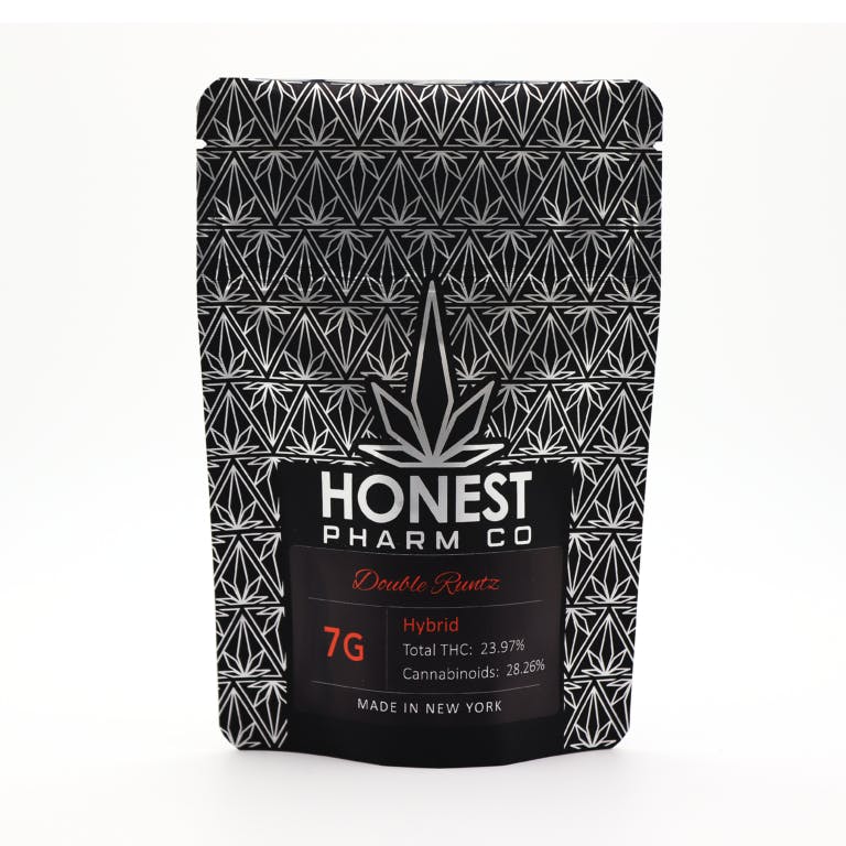 Whole Buds · 7g · Double Runtz by Honest Pharm