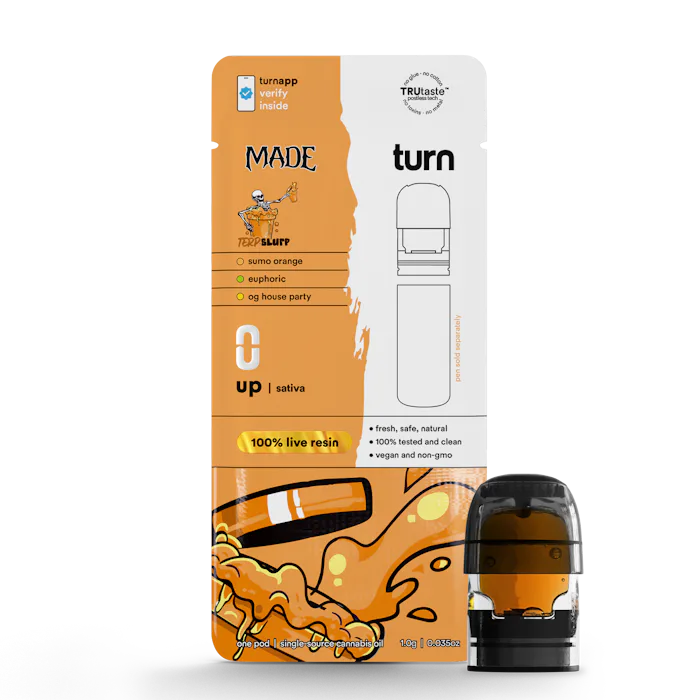 Turn | Vape | 1g Pod | Live Resin Terp Slurp