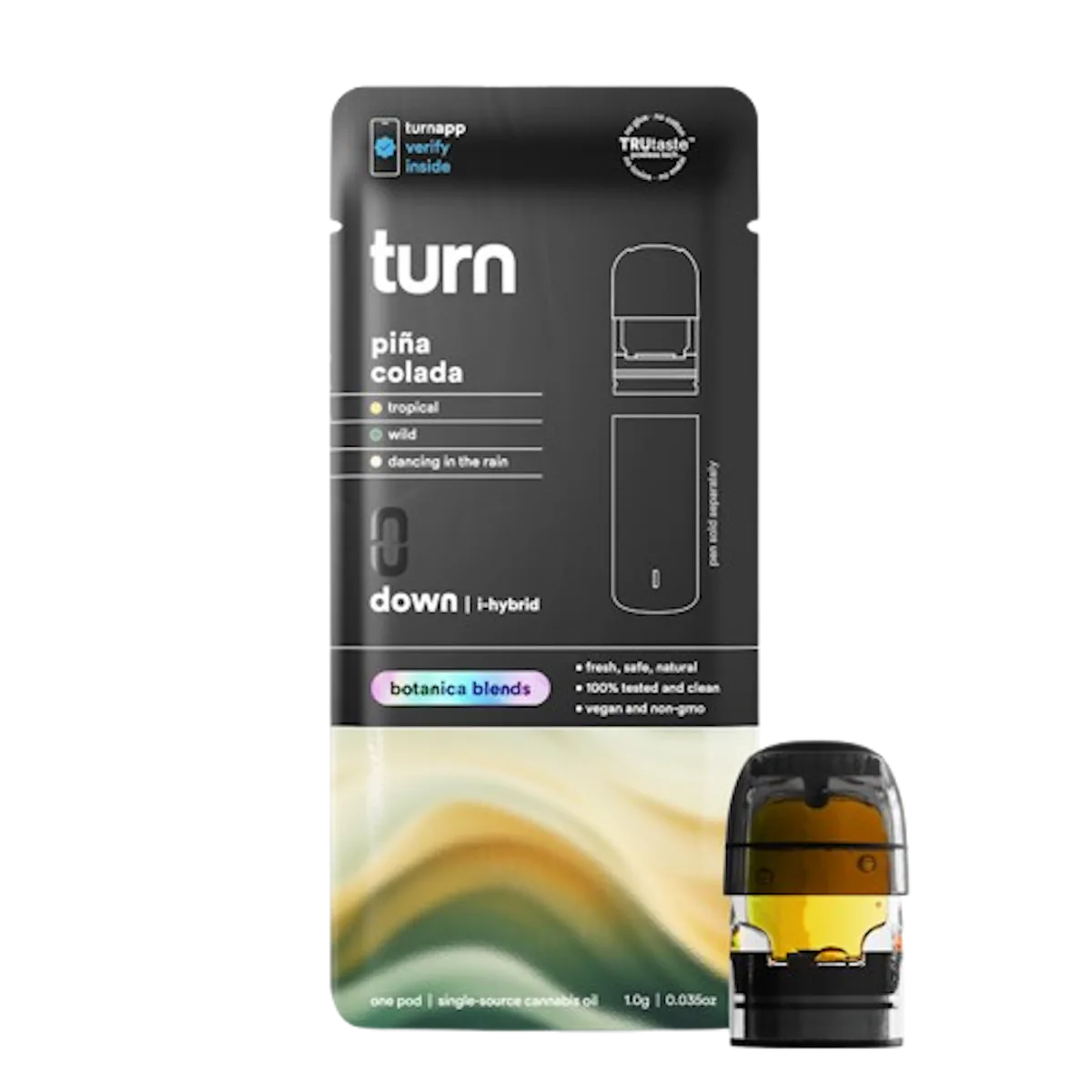 Turn | Vape | 1g Pod | Pina Colada