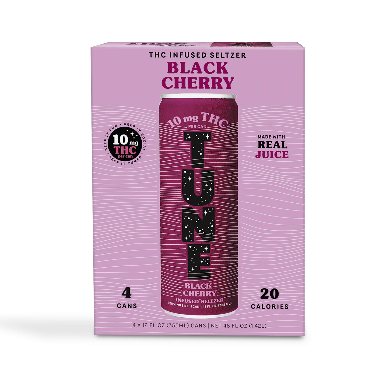 Tune | Beverage | 4pk | Black Cherry