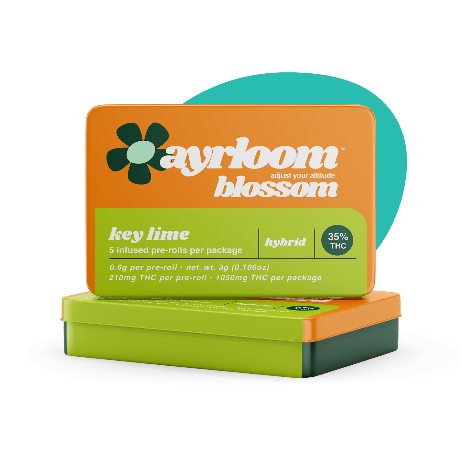 Pack (Infused) · 0.5g 5pk · Key Lime