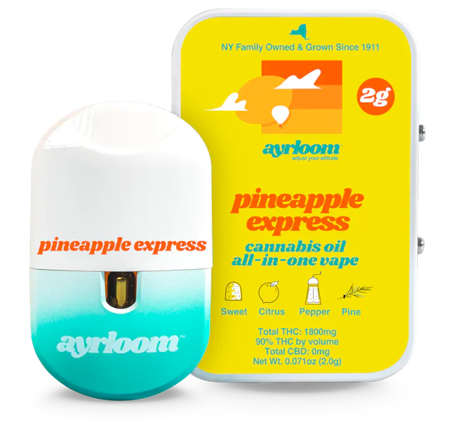 Ayrloom | Vape | 2g AIO | Pineapple Express