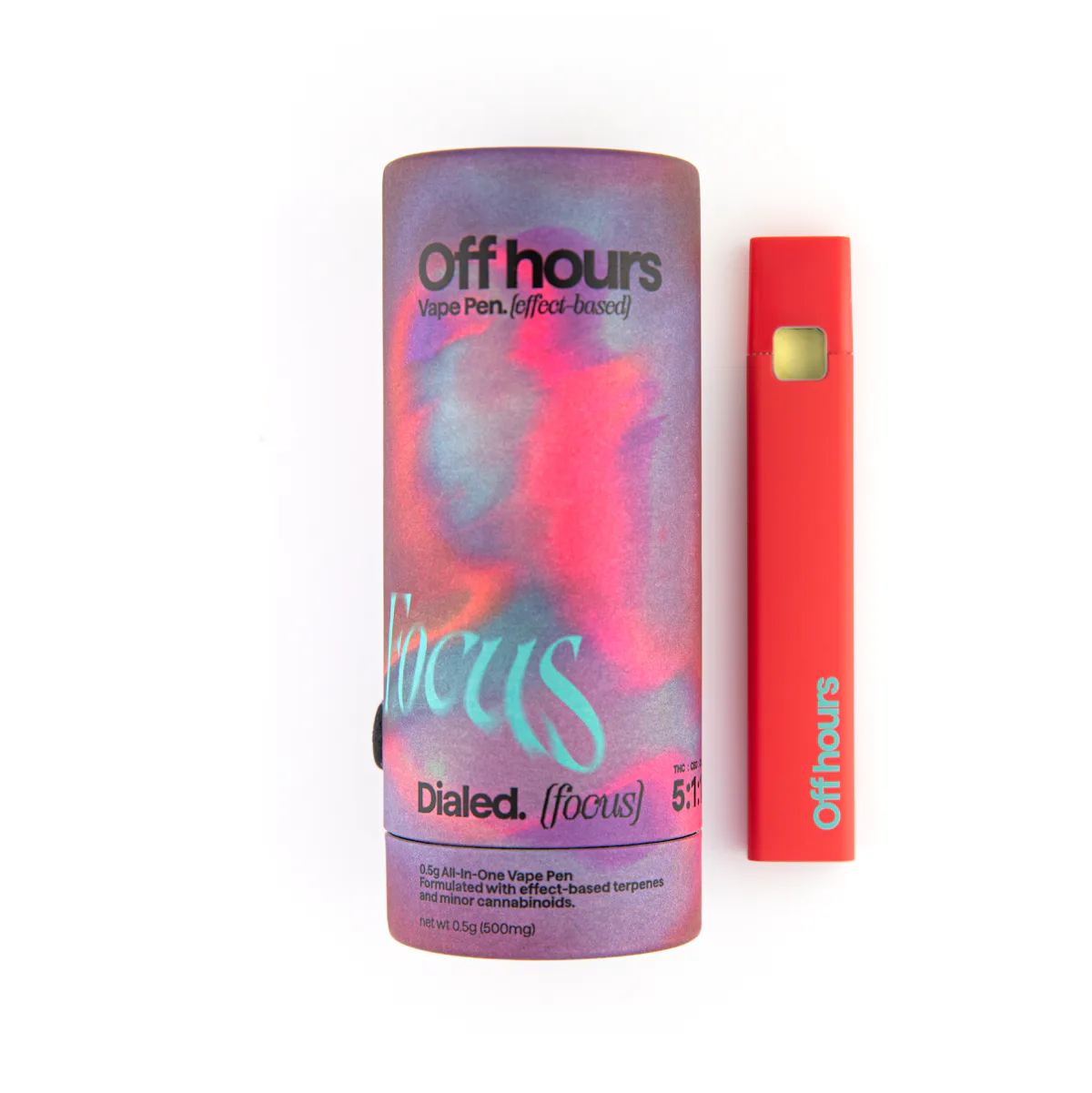 Off Hours | Vape | .5g AIO | Dialed - Focus