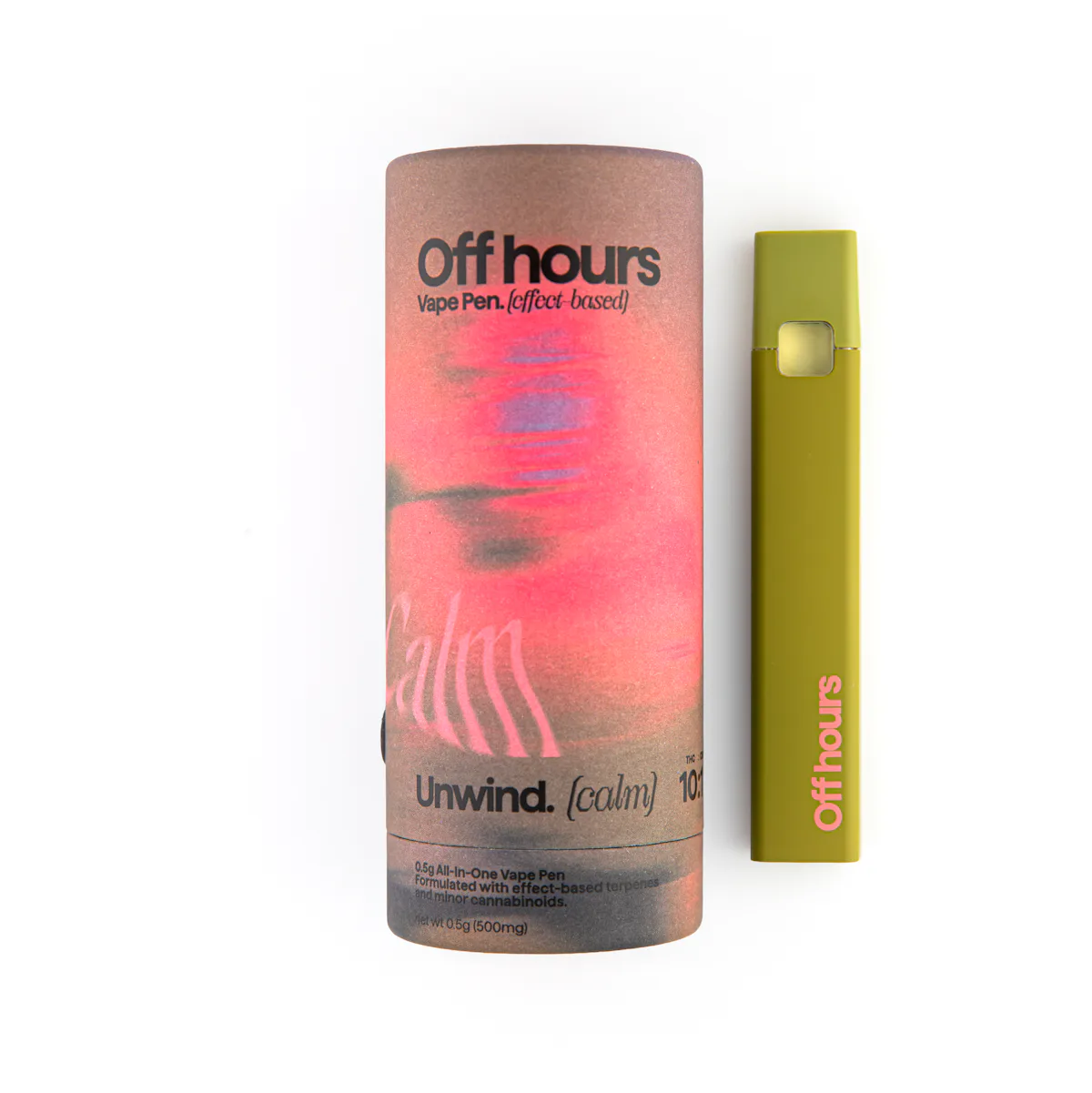 Off Hours | Vape | .5g AIO | Unwind - Calm