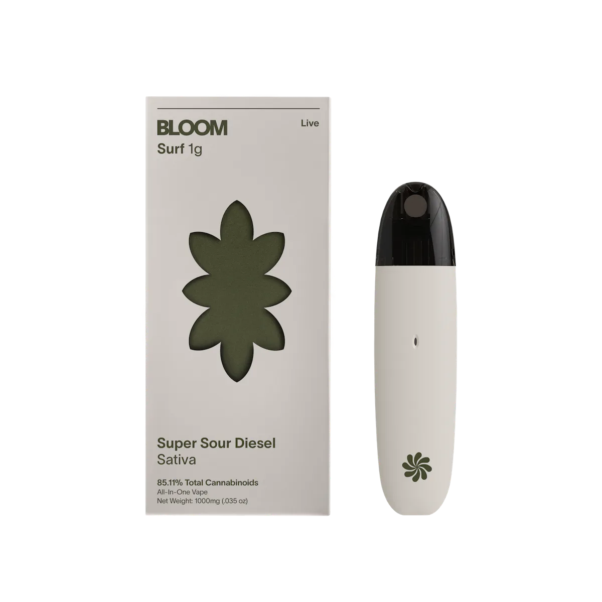 Bloom | Vape | 1g AIO | Live Super Sour Diesel