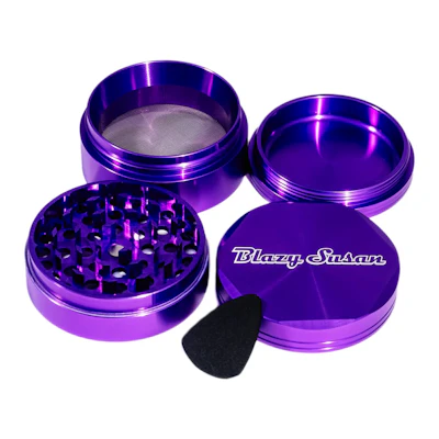 3 chamber Grinder - Purple