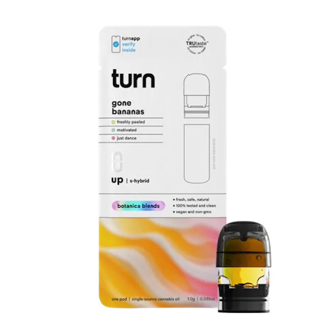 Turn | Vape | 1g Pod | Gone Bananas